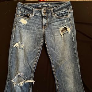 COPY - American Eagle stretch jeans. Size 8